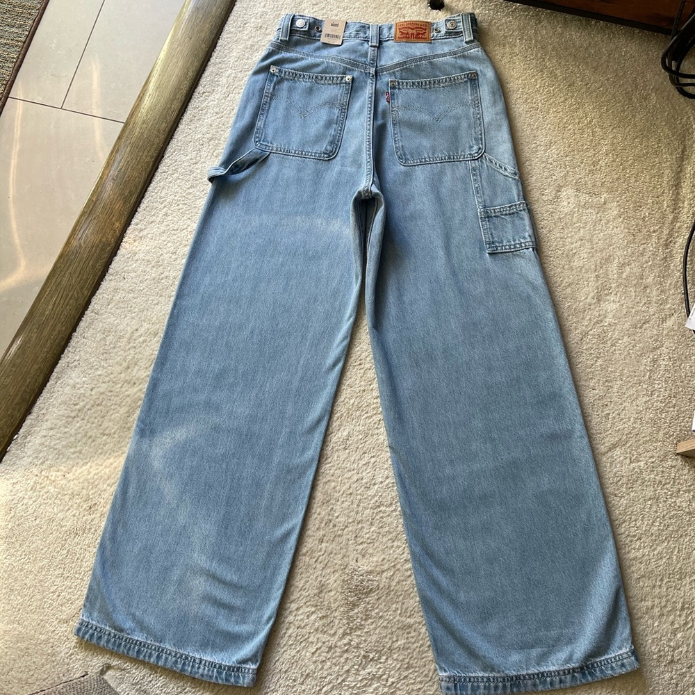 NWT Levi's Cinch Baggy High Rise Women's Jeans Size 27/31 - Picture 6 of 14